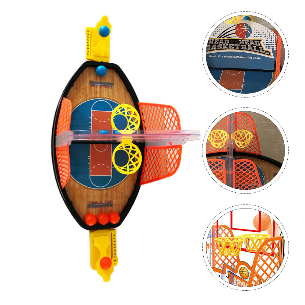 Game Educational For Kids Free - 1Set Permainan Lapangan Basket Papan Tembak