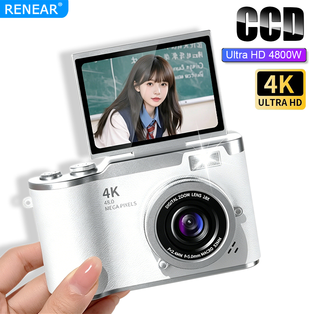 Kids Physical Education Videos - Kamera Digital CCD 4K Portabel HD