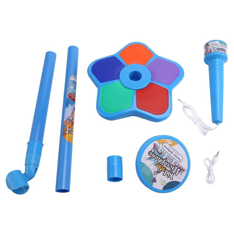 Kids Educational Computer - 【Sedang Diskon】Mikrofon Anak dengan Penyangga Lampu,