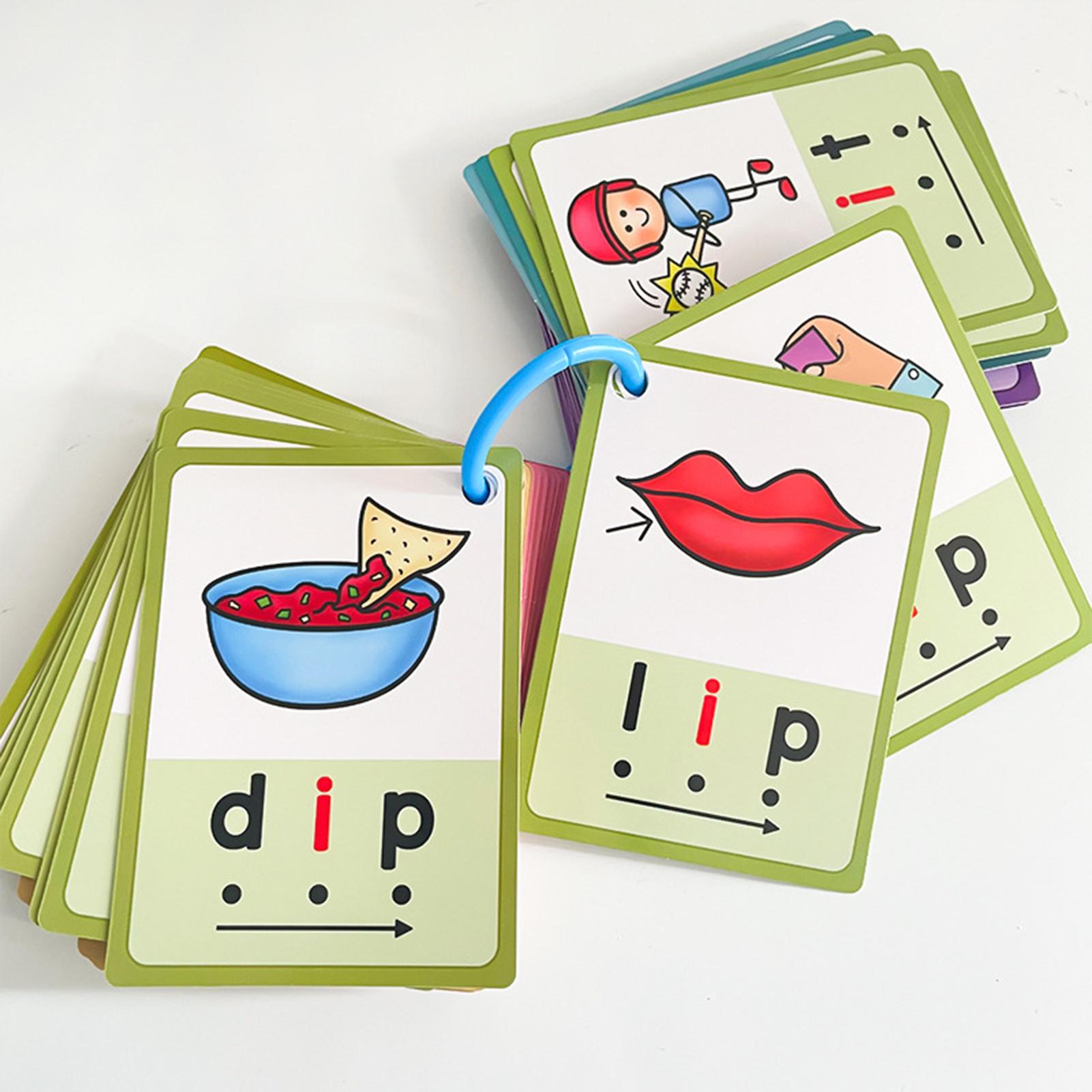 Phonics Card Game - Kartu Flash Taman Kanak-kanak 70 Buah