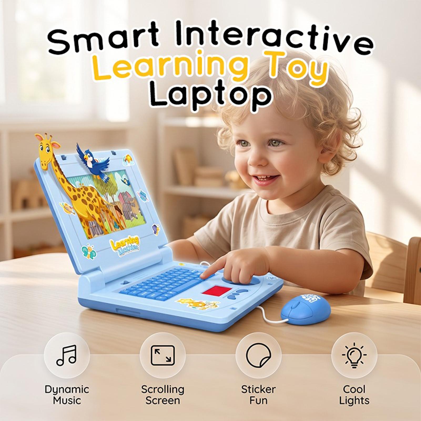 Kids Educational Computer - Laptop Mainan Anak Interaktif untuk Bermain