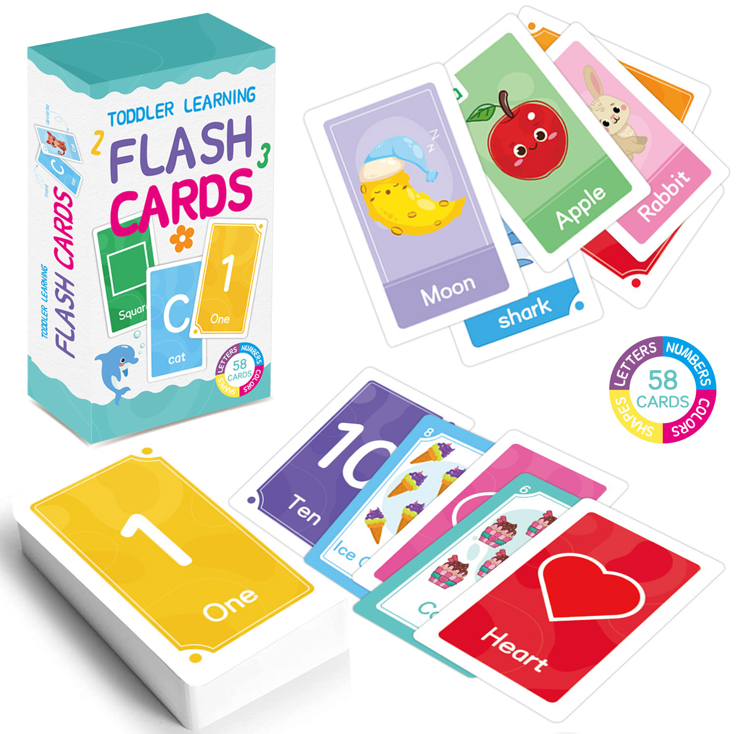 58 Buah Kartu Flash Alfabet AB - Game Educational For Kids Free ulasan dan harga