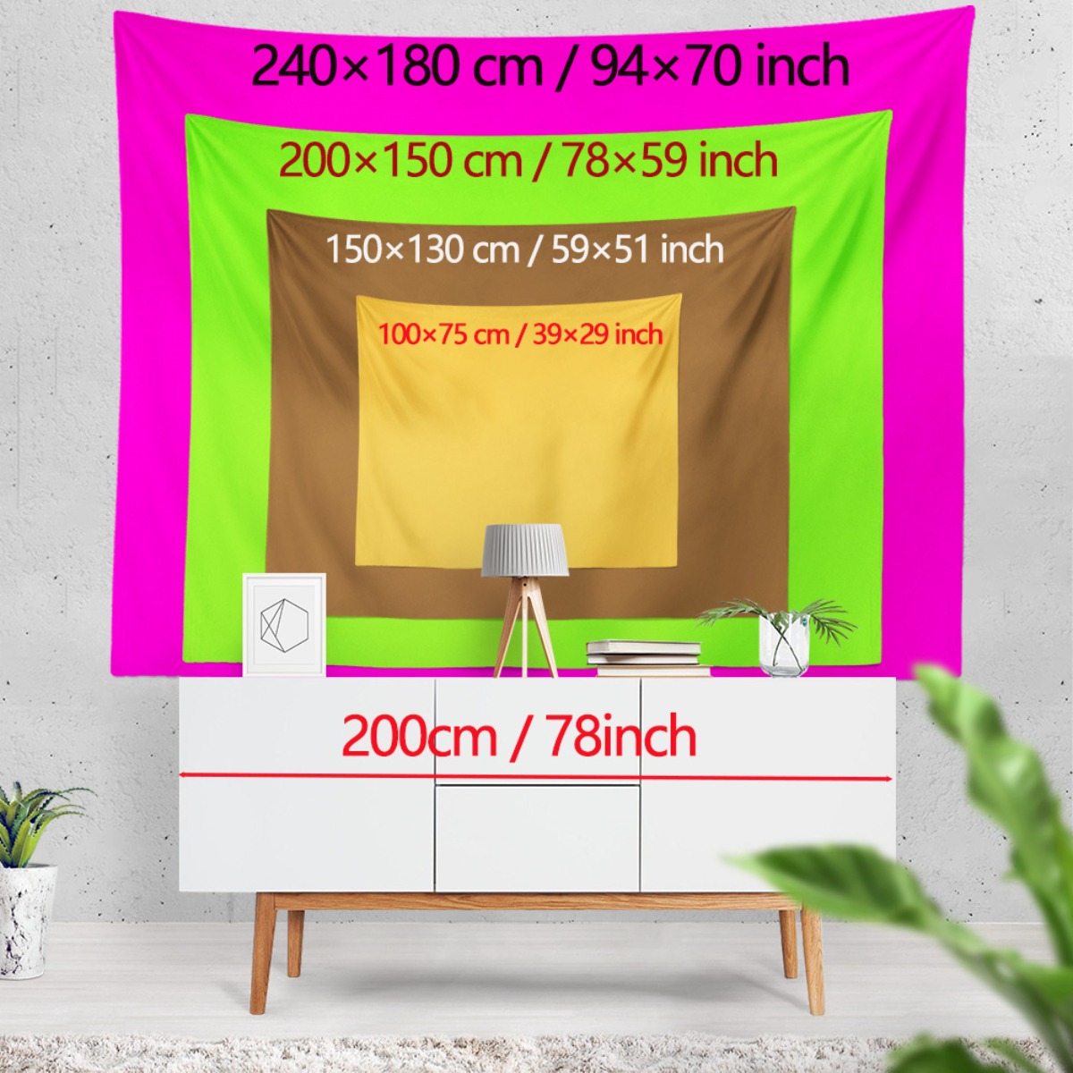 Tapestry Tata Surya tanpa bing - Kids Educational Poster ulasan dan harga