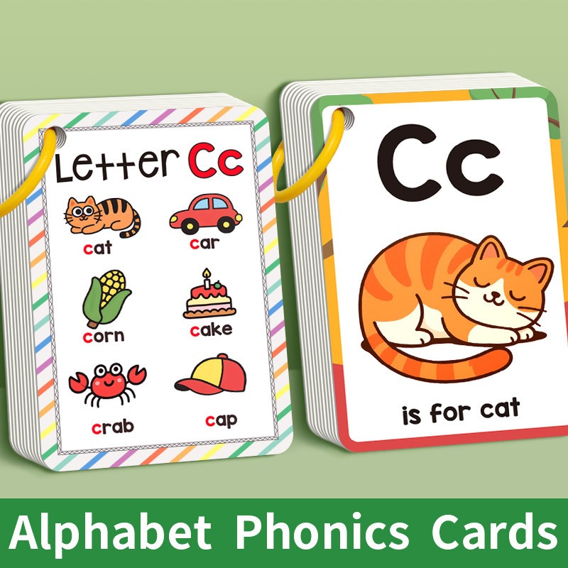 Kartu Flash Belajar Fonik Alfa - Phonics Card Game ulasan dan harga