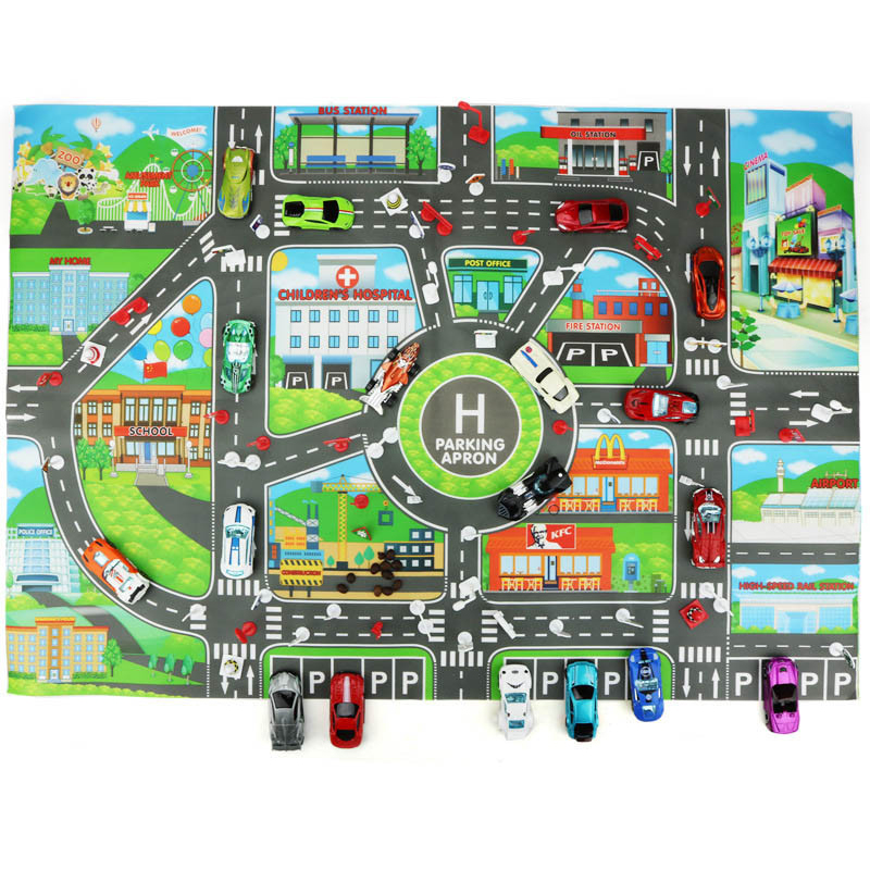 Mainan Edukasi 130*100Cm Tikar - Kids Educational Mat ulasan dan harga