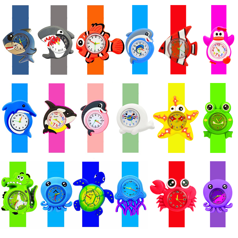 Jam tangan anak kartun lumba-l - Kids Educational Watch ulasan dan harga
