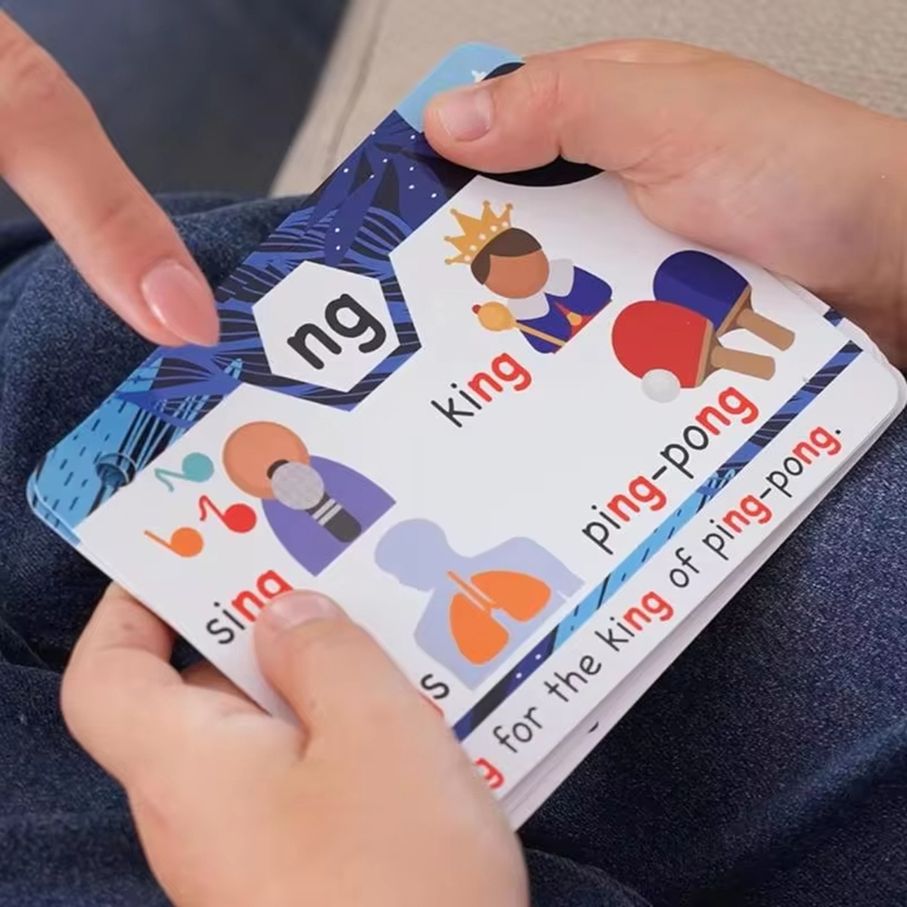 ROSQ Phonics Sight Words Kartu - Phonics Card Game ulasan dan harga
