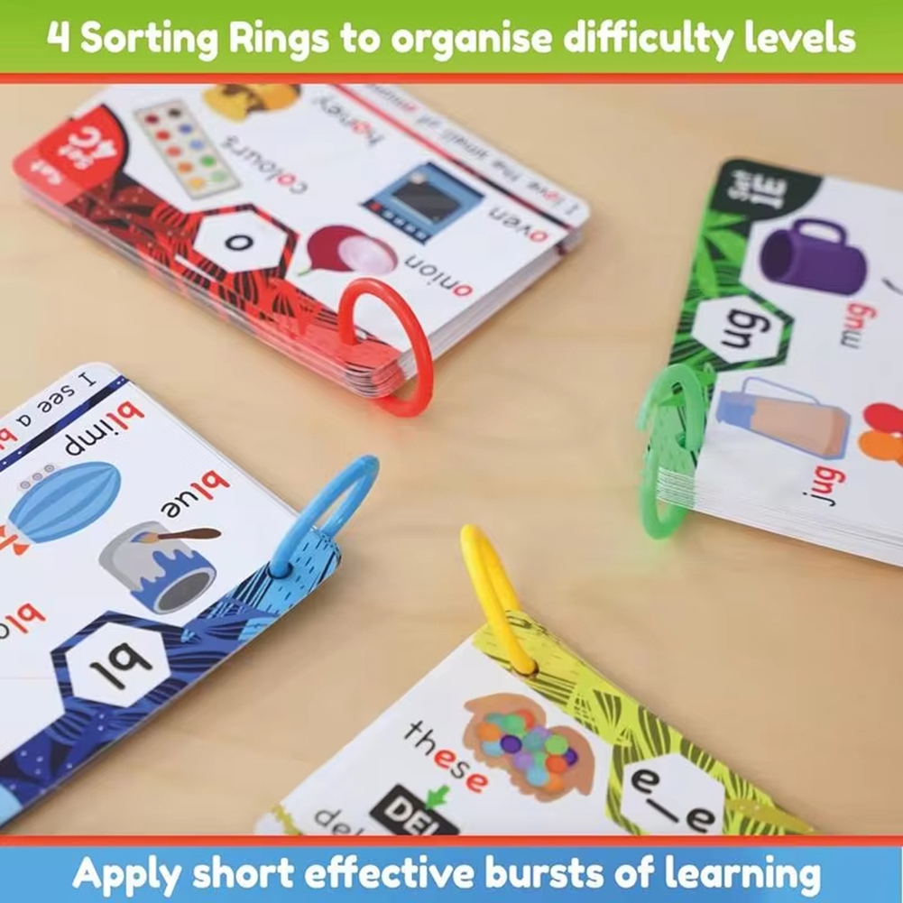 ROSQ Phonics Sight Words Kartu - Phonics Card Game ulasan dan harga