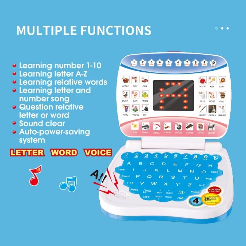 Mesin Pembelajaran Laptop Komp - Kids Educational Computer ulasan dan harga