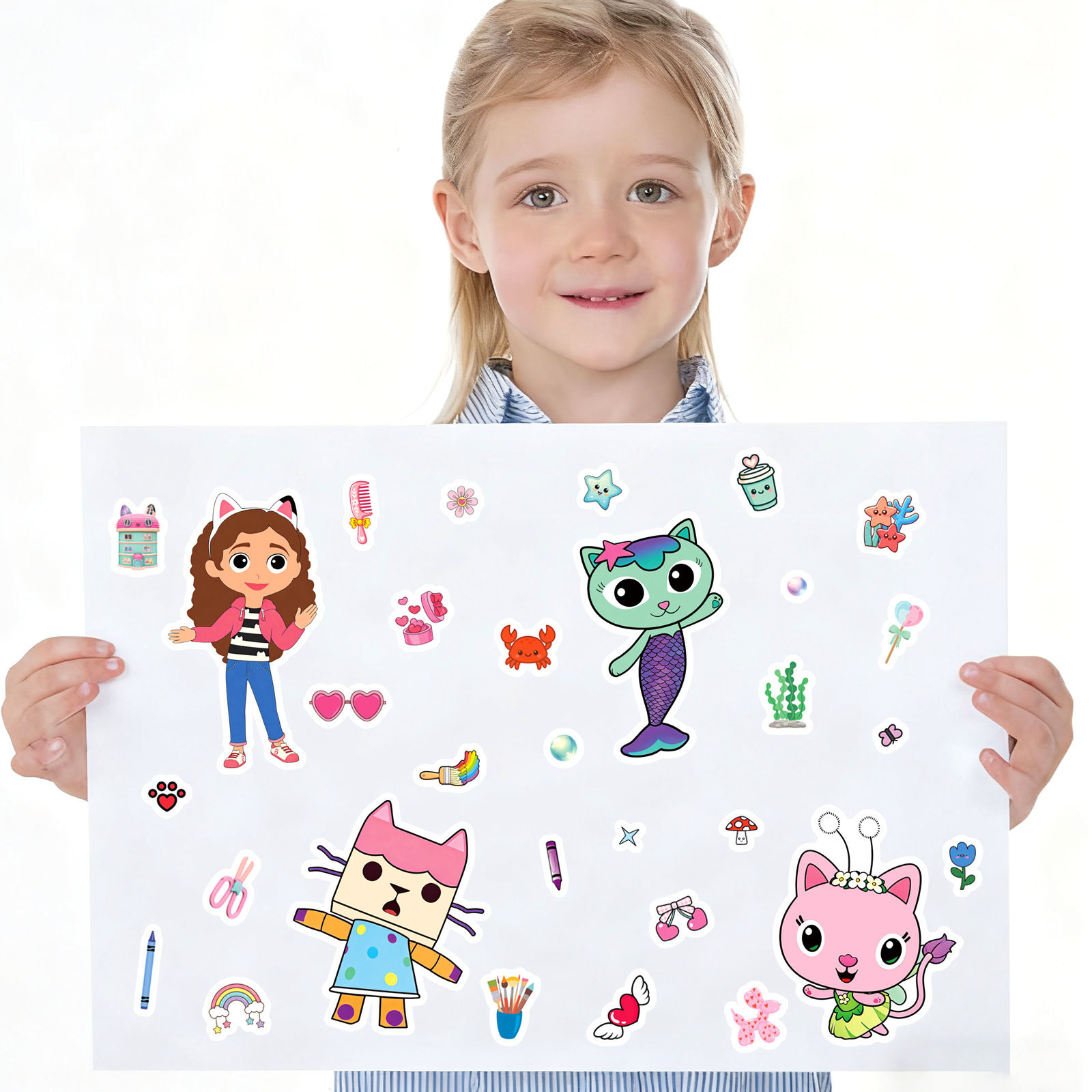 8/16 Lembar Stiker Puzzle Memb - Game Educational For Kids Free ulasan dan harga