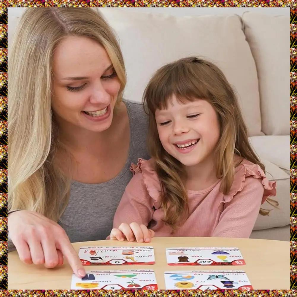 Kartu Flash Kata Penglihatan P - Phonics Card Game ulasan dan harga
