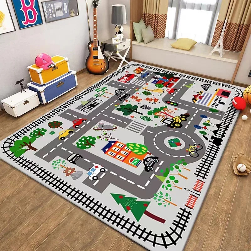 Karpet Peta Kota Anak-Anak War - Kids Education Room ulasan dan harga