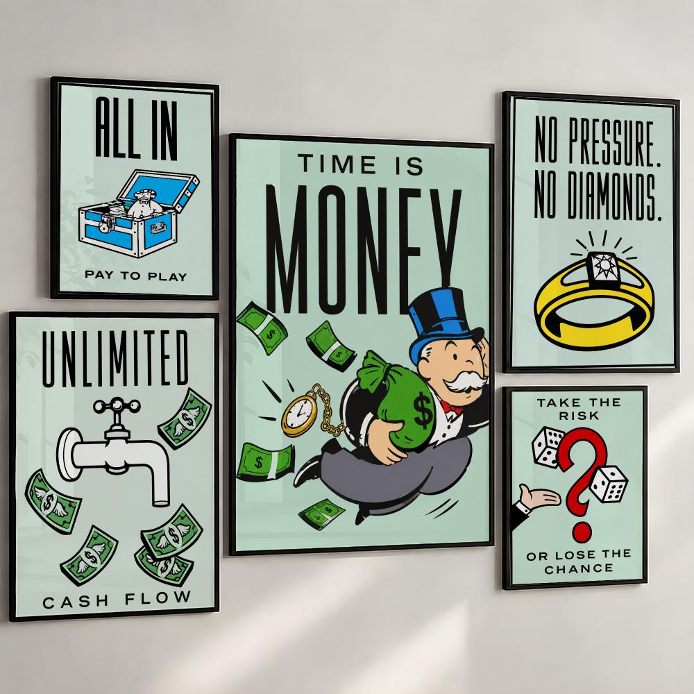 Poster Game Monopoly Board Fam - Hasbro Game Monopoly ulasan dan harga