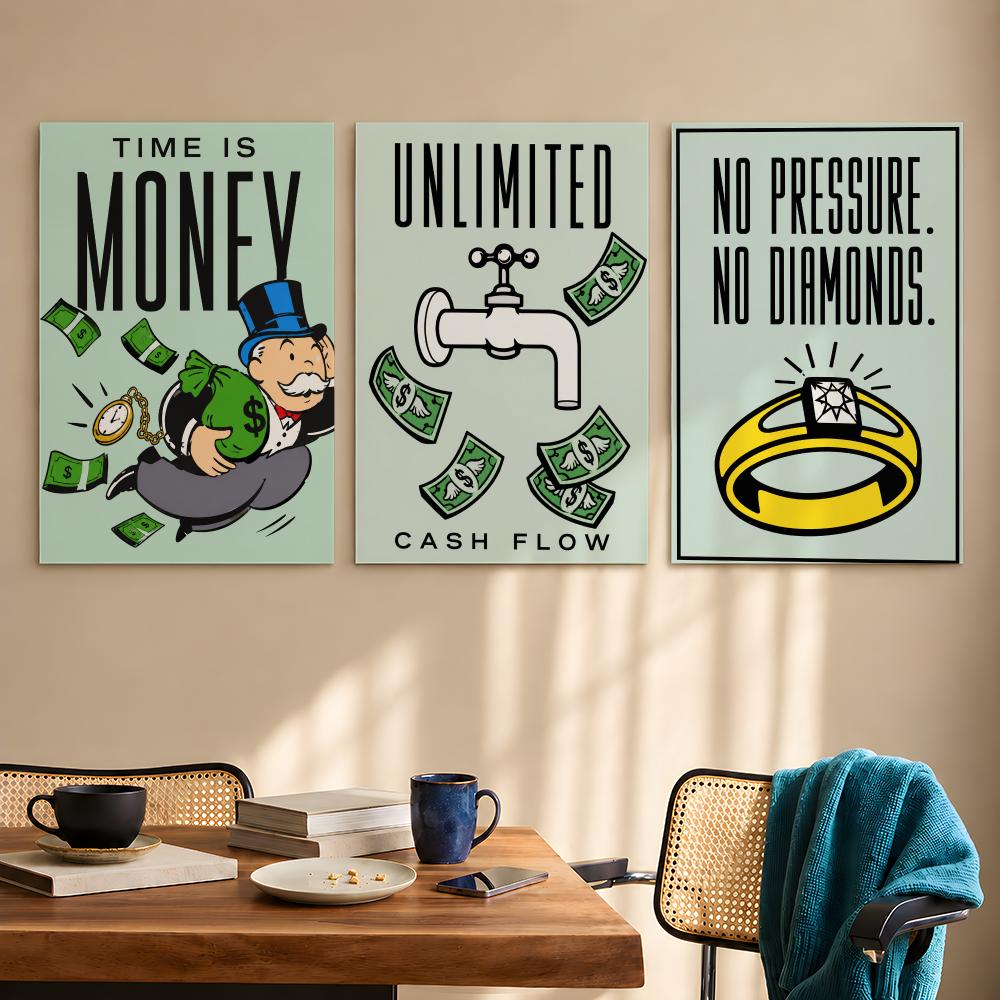 Poster Game Monopoly Board Fam - Hasbro Game Monopoly ulasan dan harga