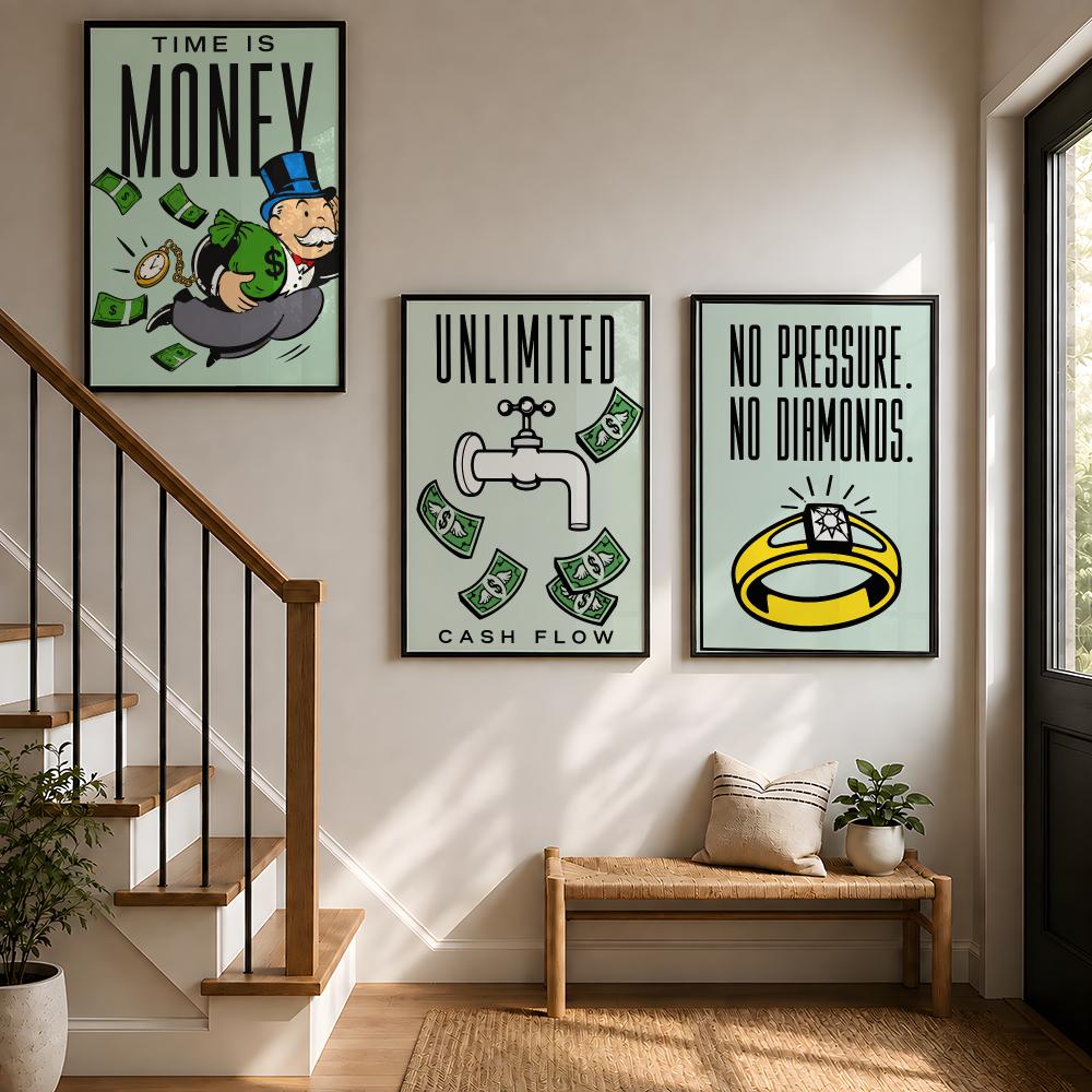 Poster Game Monopoly Board Fam - Hasbro Game Monopoly ulasan dan harga