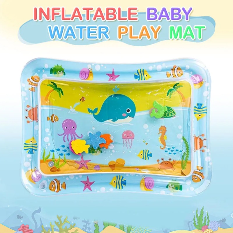 Alas Bermain Air Bayi Bantal T - Kids Educational Mat ulasan dan harga