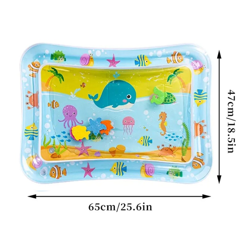 Alas Bermain Air Bayi Bantal T - Kids Educational Mat ulasan dan harga