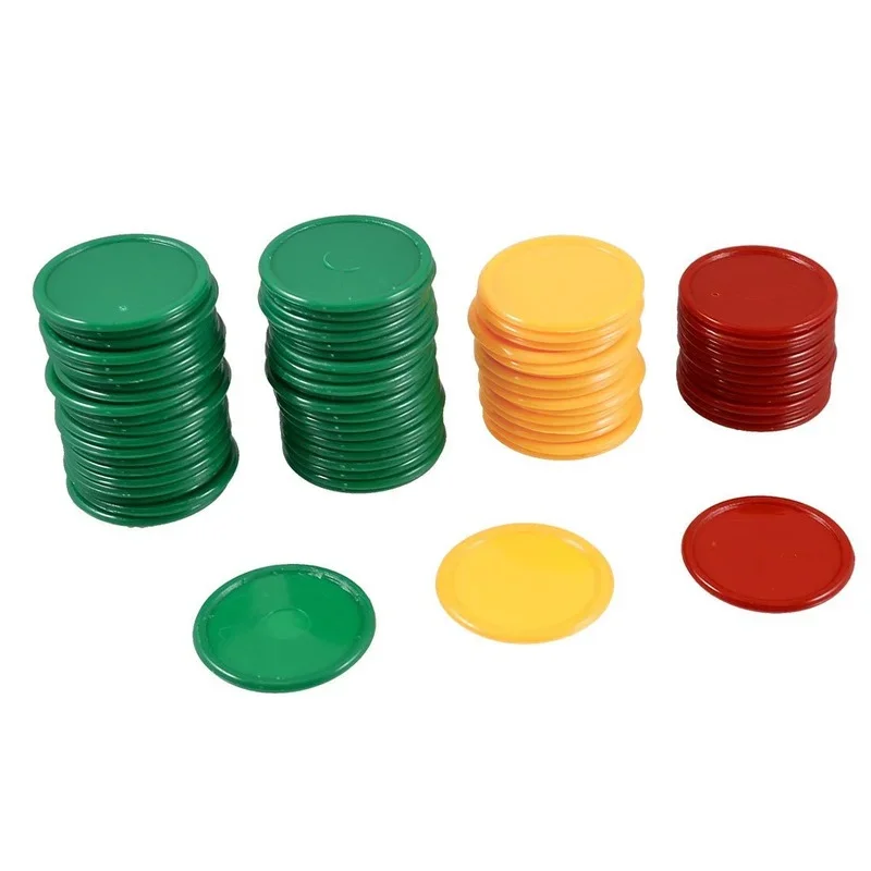 Set Chip plastik 3.2cm 3 warna - Kids Education Room ulasan dan harga