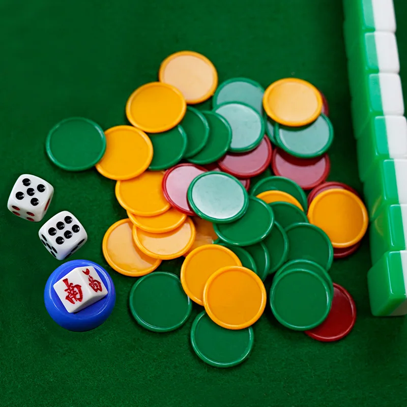 Set Chip plastik 3.2cm 3 warna - Kids Education Room ulasan dan harga