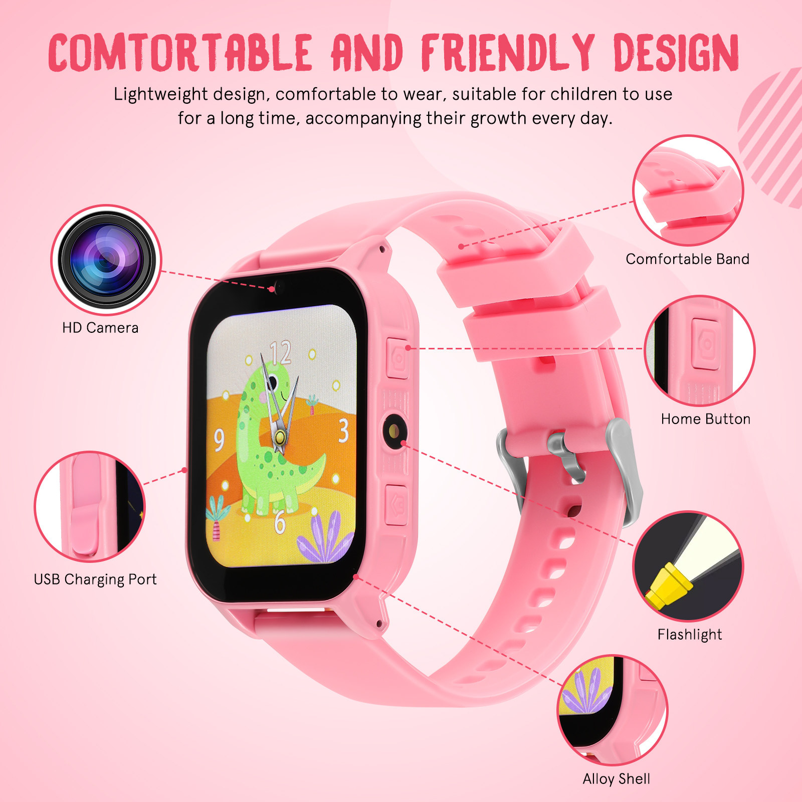 Jam Tangan Anak dengan Permain - Kids Educational Watch ulasan dan harga