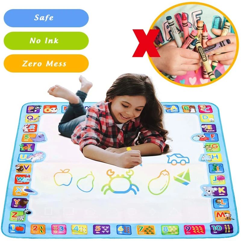 Coolplay Alas gambar air ajaib - Kids Educational Mat ulasan dan harga