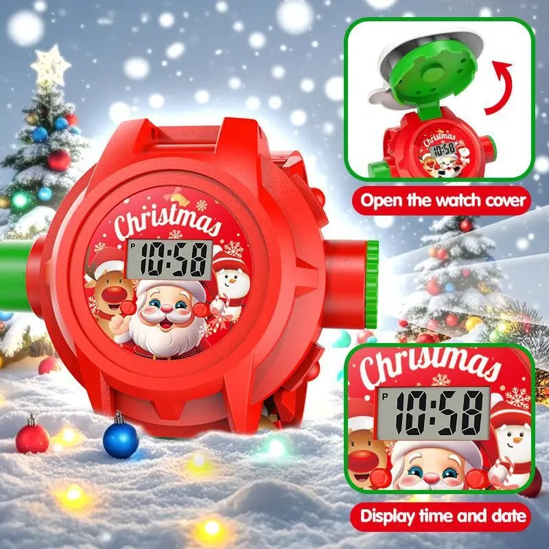 Jam Tangan Proyeksi Natal untu - Kids Educational Watch ulasan dan harga