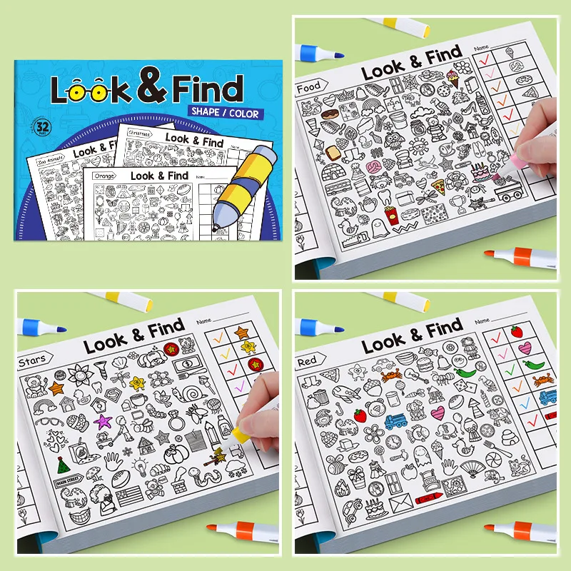 Buku Aktivitas Pencarian Anak- - Game Educational For Kids Free ulasan dan harga