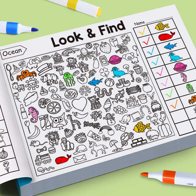 Buku Aktivitas Pencarian Anak- - Game Educational For Kids Free ulasan dan harga