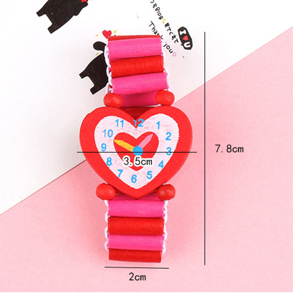 5 Buah Jam Tangan Kayu Anak Ka - Kids Educational Watch ulasan dan harga