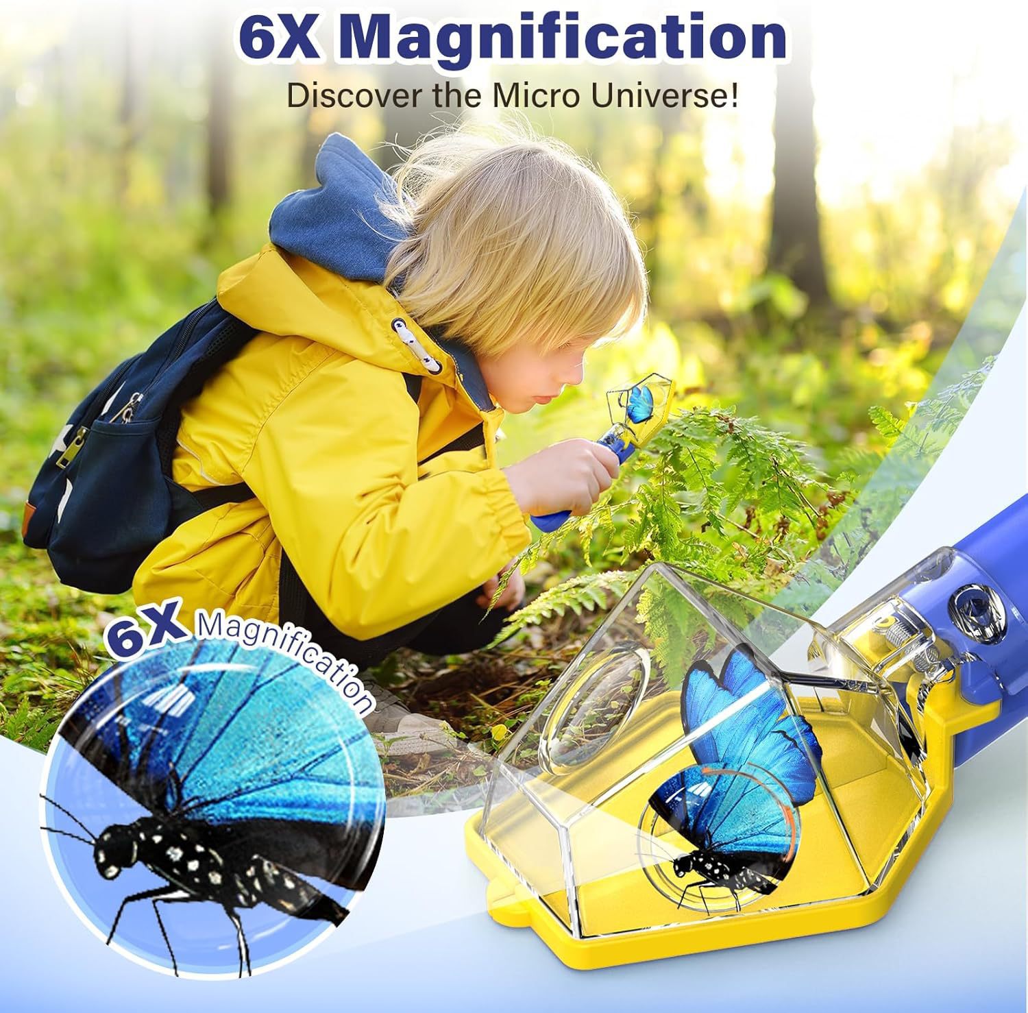 Kotak Pengamat Serangga 6X Mag - Kids Nature Education ulasan dan harga